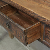 Antique Wooden Console with Drawers 2310L
