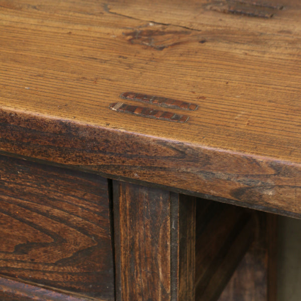 Antique Wooden Console with Drawers 2310L