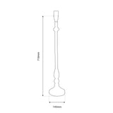 Toulouse Table Lamp Base