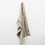 French Bon Appetit Tea Towel in Black