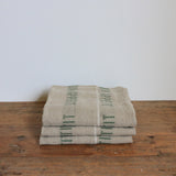 French Bon Appetit Tea Towel Olive Green