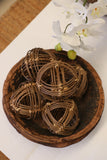 Rattan Ball Ornament