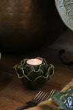 Verde Leaf Candle Holder