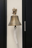 Ship Bell in Raw Brass Finish