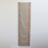 French Linen Bon Appetit Table Runner in Red