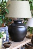 Verona Lamp Base in Dark Bronze Finish