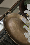 Oval Tray 2 Tone Antique Brass Finish