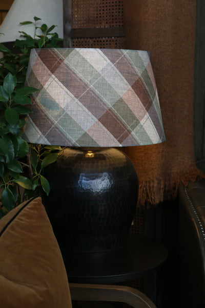 Highland Tartan 51cm Tapered Drum Lampshade