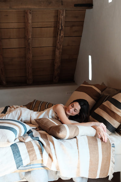 Libeco Throw / Fouta in Dakota Stripe 110 x 180