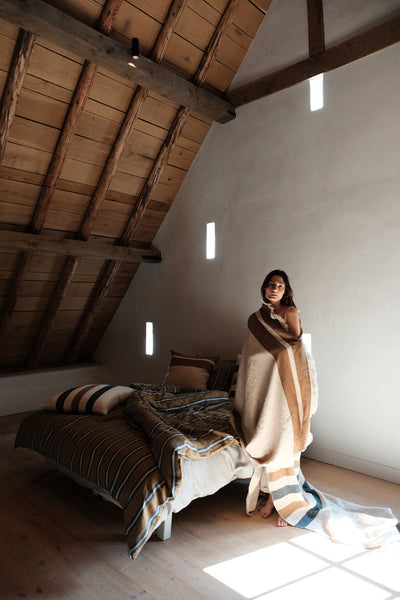 Libeco Throw / Fouta in Dakota Stripe 110 x 180
