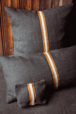 Libeco Jasper Pillow Cover in Faded Black 40 x 80cm