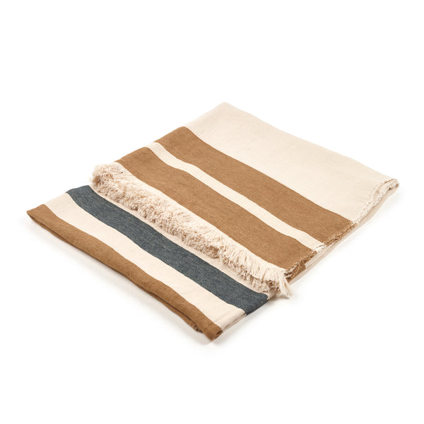 Libeco Throw / Fouta in Dakota Stripe 110 x 180