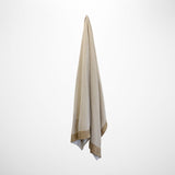 Clyde Caramel & Ivory Throw Boucle Weave