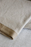 Clyde Caramel & Ivory Throw Boucle Weave