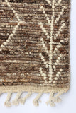 Hand Knotted Moroccan Style Runner 474 x 93cm