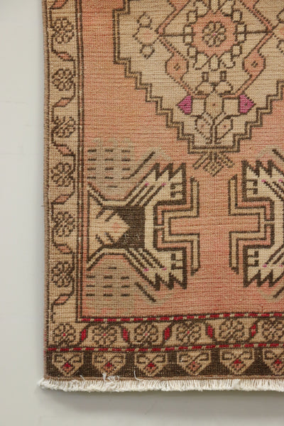 Hand Knotted Anatolian Turkish Rug 49 x 103