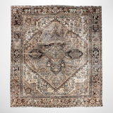 Vintage Persian Heriz Rug 253 x 227cm
