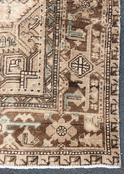 Vintage Persian Heriz Rug 253 x 227cm