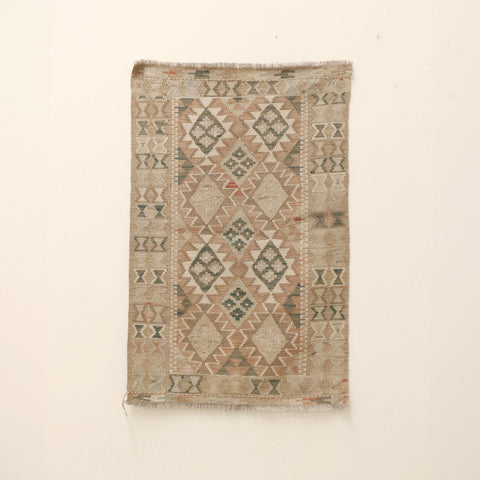 Hand Knotted Afghan Kilim Rug | Nader | 80 x 128