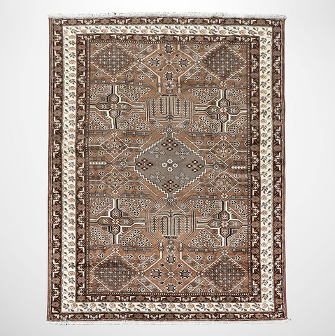 Hand Knotted Persian Vintage Shirazi Rug 289 x 200