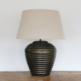 Haveli Lamp Base in Antique Brass Finish