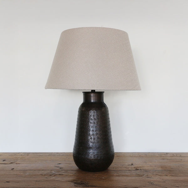 Cyprus Small Urn Lamp Base in Bronze