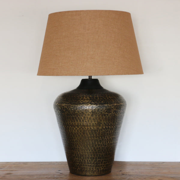 Egyptian Style Urn Base in Bronze Finish