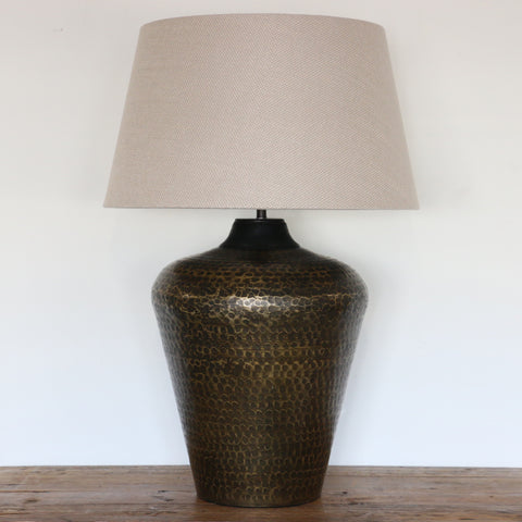 Egyptian Style Urn Base in Bronze Finish
