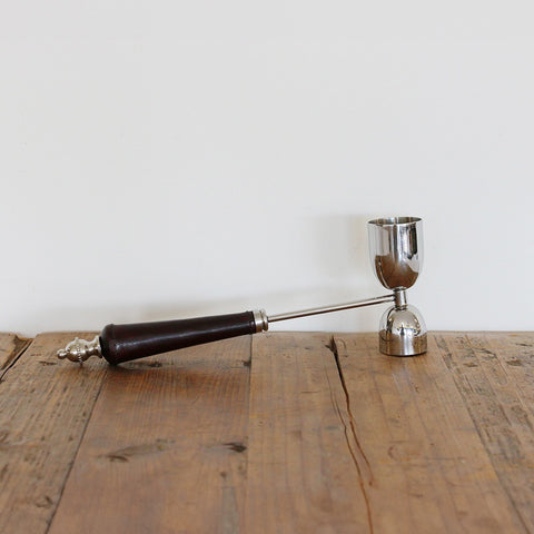 Leather & Stainless Steel Spirit Measurer
