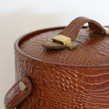 Croco Ice Bucket with Leather