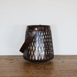 Leather & Glass Hurricane