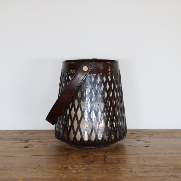 Leather & Glass Hurricane