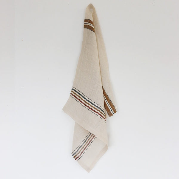Libeco Perry Napkin in Multi Stripe 42 x 42