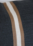 Libeco Jasper Pillow Cover in Faded Black 40 x 80cm