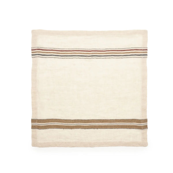 Libeco Perry Napkin in Multi Stripe 42 x 42