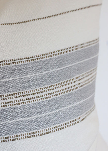 Libeco Propriano Pillow Cover in Multi Stripe 50 x 50