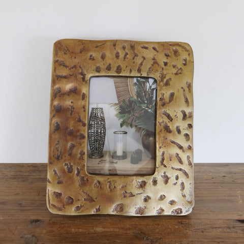 Luggate Photo Frame in Antique Brass Finish