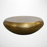 Casablanca Round Puff Drum Coffee Table