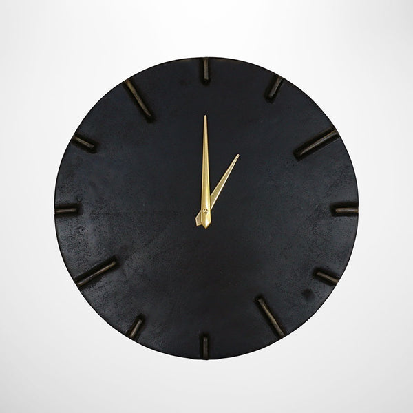 Liverpool Forged Iron Wall Clock