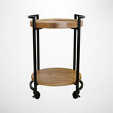Cairo Trolley with Parquet Oak Top