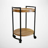 Cairo Trolley with Parquet Oak Top
