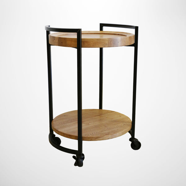 Cairo Trolley with Parquet Oak Top