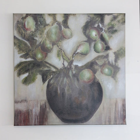 Ivy & Fig Print on Stretched Canvas