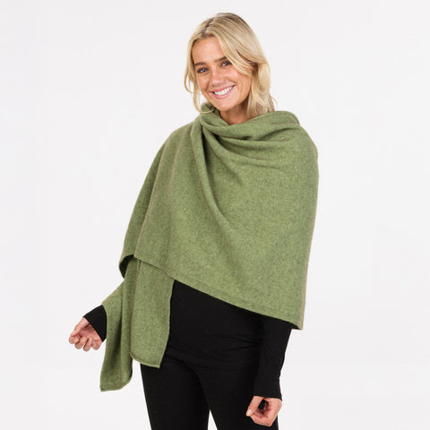 Travel Wrap in Pistachio