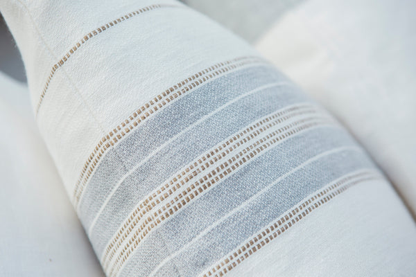 Libeco Propriano Pillow Cover in Multi Stripe 50 x 50