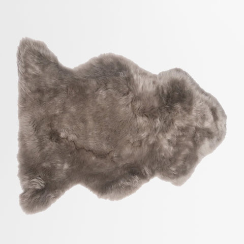 Long Wool Sheepskin Rug / Chair Pad 100 x 60cm - Vole