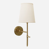 New York Wall Sconce in Antique Brass Finish