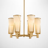 Ritz Chandelier in Antique Brass Finish