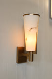 Ritz Wall Sconce in Antique Brass Finish