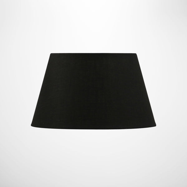 Black 36cm Tapered Drum Lampshade